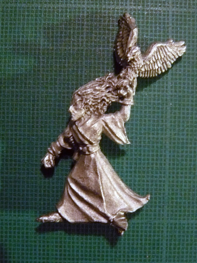 Elven Attack Chariot Crew: Aesilanan Woodmage Front View